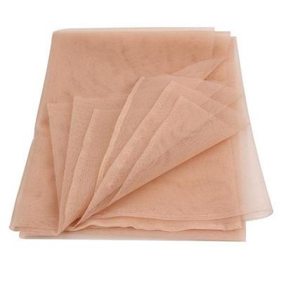 Imagem de Kit De Confecção 1 Micro Pele + Tecido Lace + Tecido Salmão