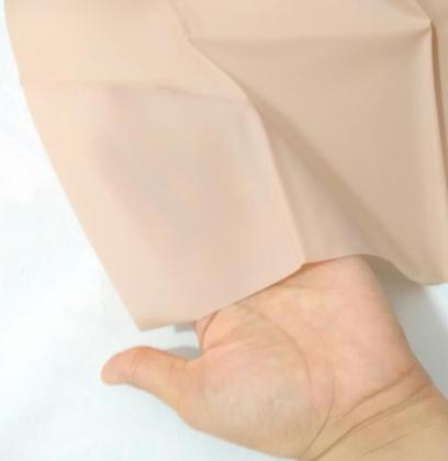 Imagem de Kit De Confecção 1 Micro Pele + Tecido Lace + Tecido Salmão