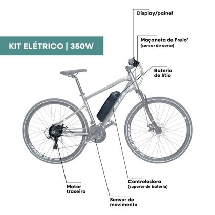 Imagem de Kit de conversão elétrica GTA com motor no cubo 350w
