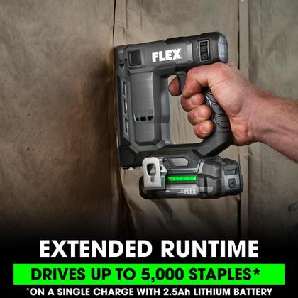 Imagem de Kit de coroa de 3/8" sem fio Stapler FLEX FX4521-1A 24V sem fio