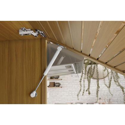 Imagem de Kit de Cozinha Completa 2 Peças Princesa (1Aéreo+1Balcão) C2P45 Freijo/Grafite - Nesher