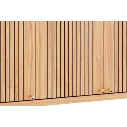 Imagem de Kit de Cozinha Completa 7 Peças Sauvignon (2Aéreos+2Balcões+1TorreQuente+2Complementos) C7P93 Amendoa/Grafite - Ronipa