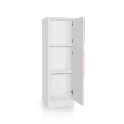 Imagem de Kit De Cozinha Infantil Completa Com Geladeira Rosa Brinquedo Faz De Conta