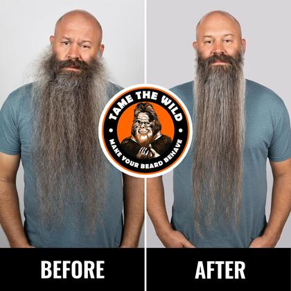 Imagem de Kit de cuidado de barba Tame The Wild Pro com alisador aquecido