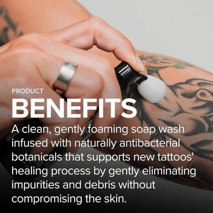 Imagem de Kit de cuidados pós-tatuagem Mad Rabbit Balm 50 ml e espuma de lavagem 60 ml