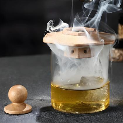 Imagem de Kit De Defumador De Uísque Hexagonal Com 4 Sabores De Chips De Madeira, Presente De Aniversário Para