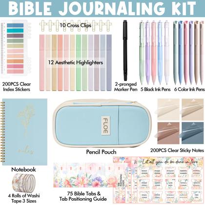 Imagem de Kit de Diário Bíblico FLOE para Mulheres - Suprimentos para Estudo Bíblico