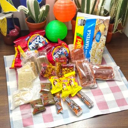 Imagem de Kit de Doces de festa junina p/ 5 pessoa com 25 Itens cada