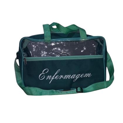 Imagem de Kit de enfermagem com esfigmo esteto e bolsa transparente completo