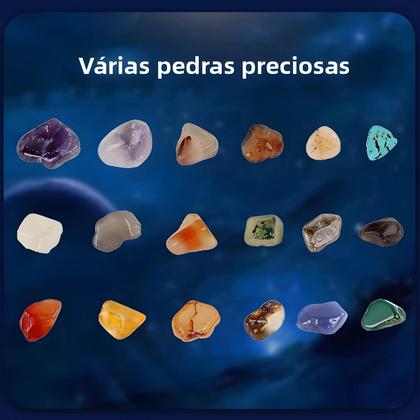 Imagem de Kit De Escavação De Planetas Do Sistema Solar, Quebra-Cabeça Interativo De Escavação De Gemas,