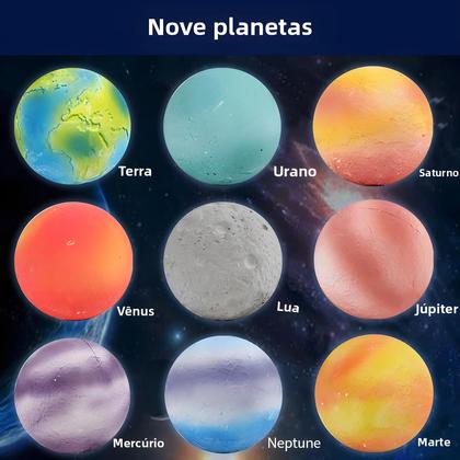 Imagem de Kit De Escavação De Planetas Do Sistema Solar, Quebra-Cabeça Interativo De Escavação De Gemas,