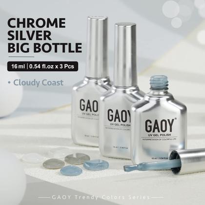 Imagem de Kit de Esmalte em Gel GAOY Cloudy Coast - 3 Cores de 16ml - UV Soak Off