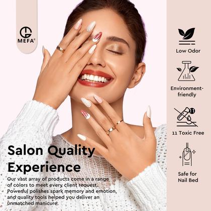 Imagem de Kit de Esmalte em Gel MEFA 54 Unidades com Luz UV - 32 Cores