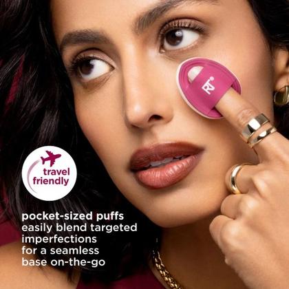 Imagem de Kit de Esponjas Mini, Cherry On Top Mini Marshmallow Puff Trio, Edição Limitada, Real Techniques