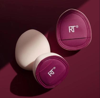 Imagem de Kit de Esponjas Mini, Cherry On Top Mini Marshmallow Puff Trio, Edição Limitada, Real Techniques