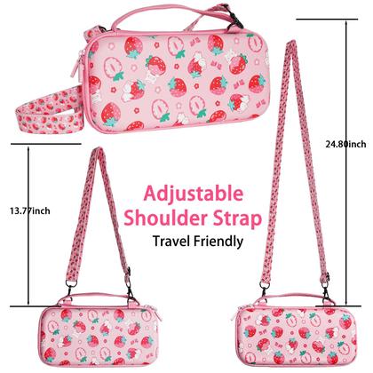 Imagem de Kit de estojo de transporte TikoDirect Switch Lite com protetores de tela