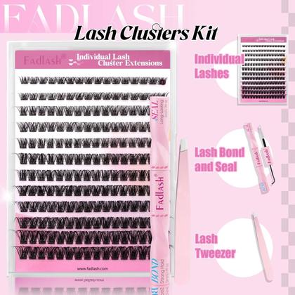 Imagem de Kit de Extensão de Cílios FADLASH 0,07 D Curl 816 mm