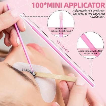 Imagem de Kit de extensão de cílios QUKLOGEN DIY Wispy Lash 570 unidades D Curl