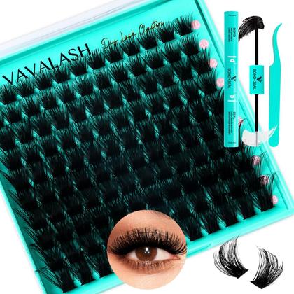 Imagem de Kit de extensão de cílios VAVALASH Diva Volume Lash Clusters 10-18 mm