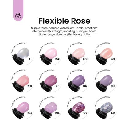 Imagem de Kit de extensão de unhas Beetles Poly Nail Gel com 12 cores