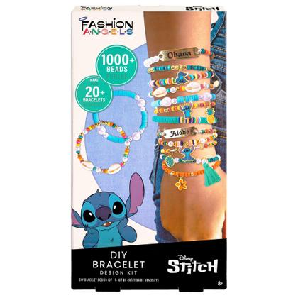 Imagem de Kit de fabricação de pulseiras Fashion Angels Disney Stitch com mais de 1.000 miçangas