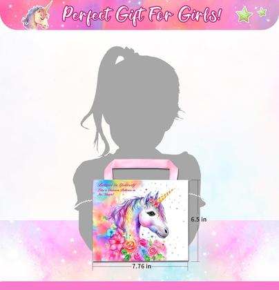 Imagem de Kit de fabricação de pulseiras para meninas  Unicórnio, suprimentos de joias, conjunto de artesanato, kit de artesanato, kits de pulseiras de charme, presentes de aniversário criativos para crianças de 6 a 7, 8, 9, 10, 11, 12 anos, brinquedos para meninas