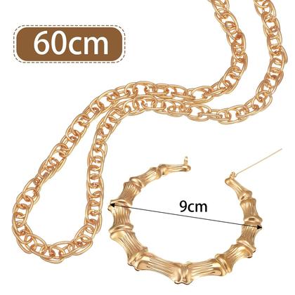 Imagem de Kit de fantasias Sintege Hip Hop, anos 80, 90, roupa de joalheria branca