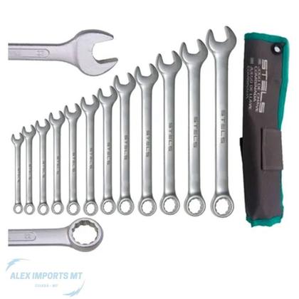 Imagem de Kit de Ferramenta Jogo De Chave Combinada 6 A 22mm C/12 Pçs