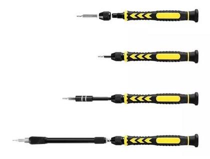 Imagem de Kit de Ferramenta para Manutenção e Reparo Com 38 Un Bits Conjuto de Chave Palheta Ventosa Ejetar SIM