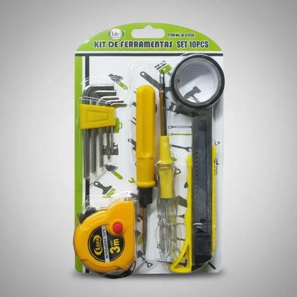 Imagem de Kit De Ferramentas 10 Pecas Amarelo
