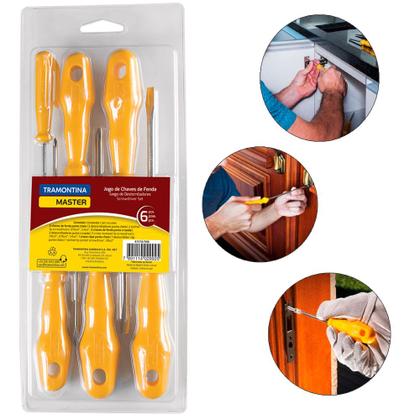 Imagem de Kit de Ferramentas Alicates Pressão Diagonal Universal Chaves Fenda e Philips