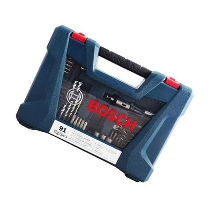 Imagem de Kit de Ferramentas Broca/Bits V-Line com 91 peças BOSCH