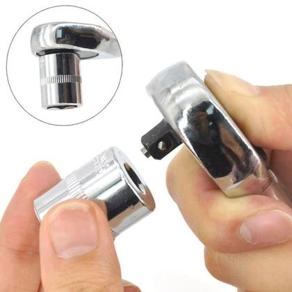 Imagem de Kit de Ferramentas Chaves Catraca Philips Fenda Bits Torx Allen 46 Peças com Soquetes e Acessórios