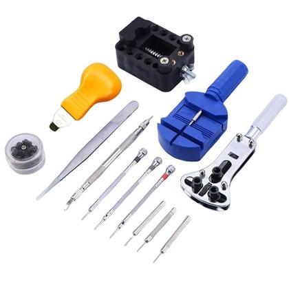 Imagem de Kit de ferramentas de reparo de relógio com estojo