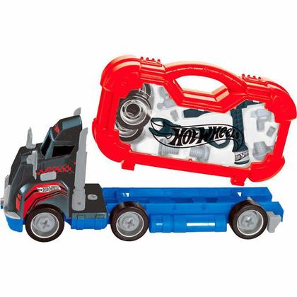 Imagem de Kit de Ferramentas Infantil - Hot Wheels - Monte seu Caminhão - Fun Divirta-Se