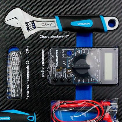 Imagem de Kit de ferramentas manuais com 299 peças - Gamma