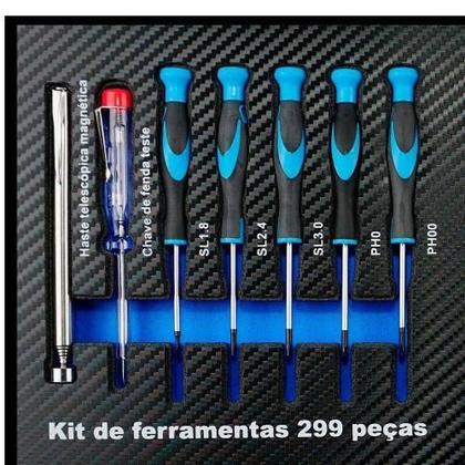 Imagem de Kit de ferramentas manuais com 299 peças - Gamma