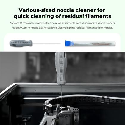 Imagem de Kit de ferramentas para impressora 3D Creality 74Pcs para todas as impressoras FDM