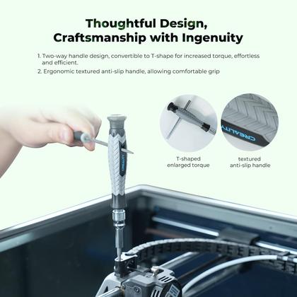 Imagem de Kit de ferramentas para impressora 3D Creality 74Pcs para todas as impressoras FDM