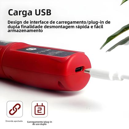 Imagem de Kit De Ferramentas Rotativas USB Sem Fio Com 24 Acessórios Mini Furadeira Sem Fio Para Trabalhos Em