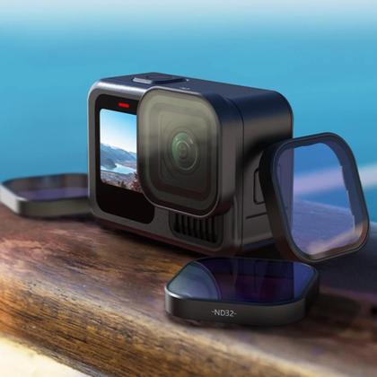 Imagem de Kit de Filtros ND8/16/32 para GoPro Hero 13 Black - Telesin