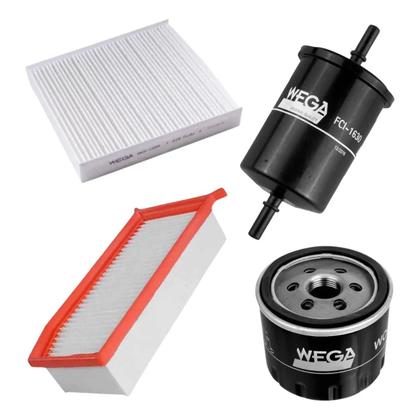Imagem de Kit de Filtros Wega Renault Logan Sandero 1.0 12v 3c 2017 em diante