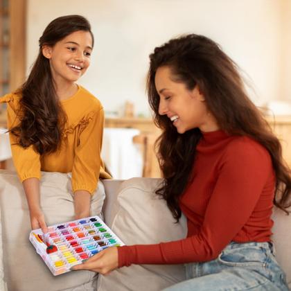 Imagem de Kit de fio dental bordado Peirich Cross Stitch com caixa organizadora