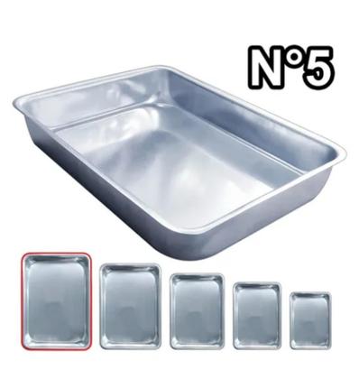 Imagem de Kit de Formas Retangular Extra Grande e Altas Profissional N4 e N 5