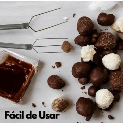 Imagem de Kit de Garfo Para Bombom de 2 e 3 pontas