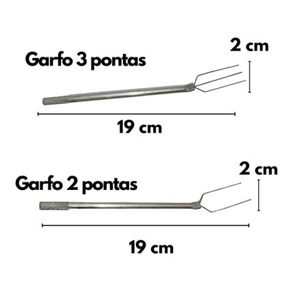 Imagem de Kit de Garfo Para Bombom de 2 e 3 pontas
