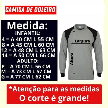 Imagem de Kit de Goleiro Infantil Camisa + Calça Acolchoada + Luva 