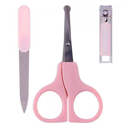 Imagem de Kit de Higiene Manicure do Bebê Rosa 13613 - Buba