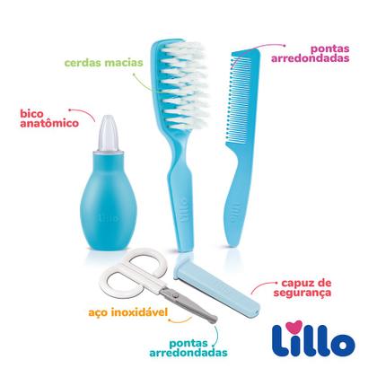 Imagem de Kit De Higiene Para Recém Nascido Azul - Lillo