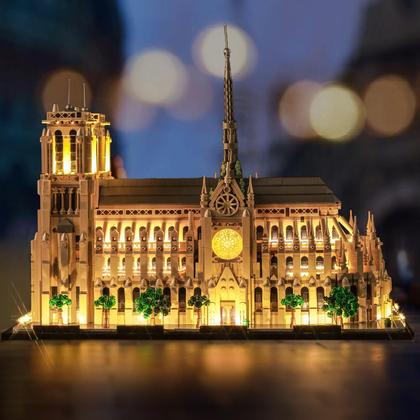 Imagem de Kit de iluminação LED BrickBling para Lego Notre-Dame de Paris